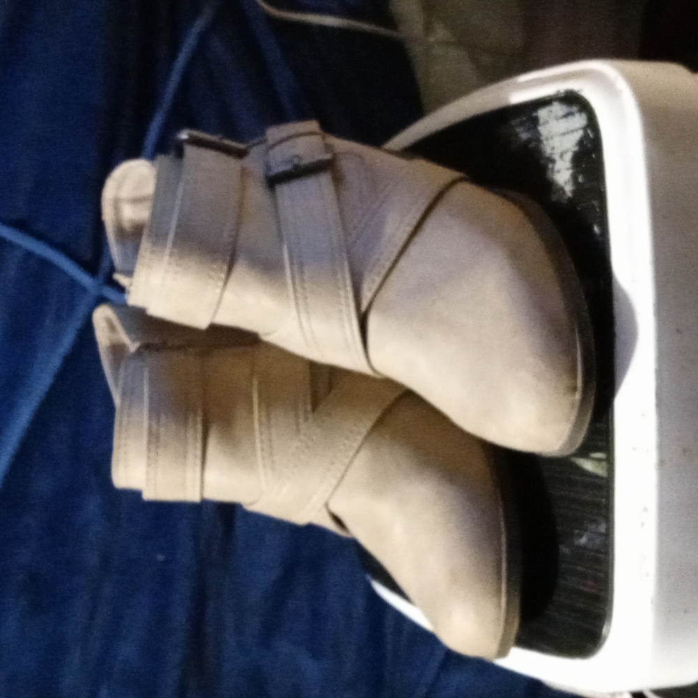 Tan boots